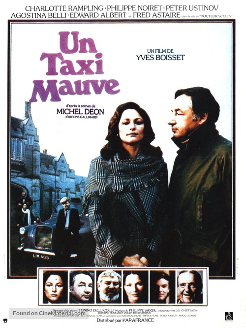 Un taxi mauve - French Movie Poster