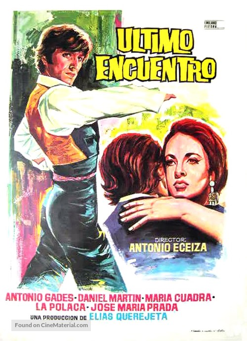 &Uacute;ltimo encuentro - Spanish Movie Poster