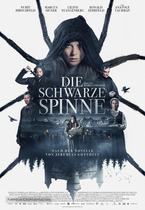 Die Schwarze Spinne - Swiss Movie Poster