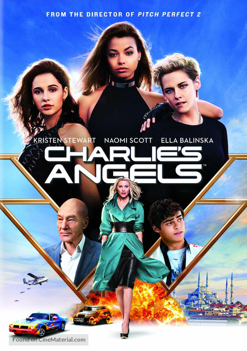 Charlie's Angels (2019) dvd movie cover