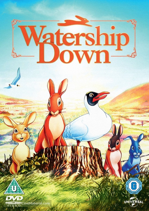 Watership Down - British DVD movie cover