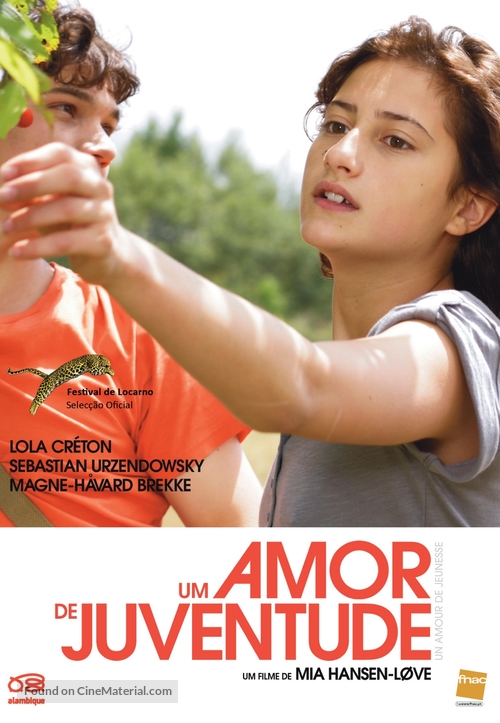 Un amour de jeunesse - Portuguese DVD movie cover