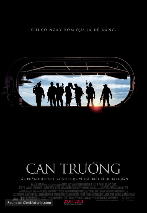 Act of Valor - Vietnamese Movie Poster