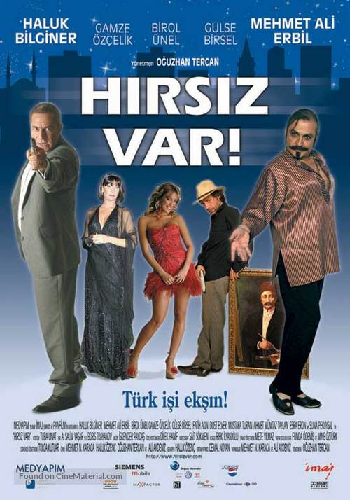 Hirsiz var! - Turkish poster