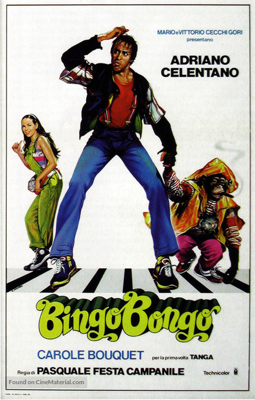 Bingo Bongo - Italian Movie Poster