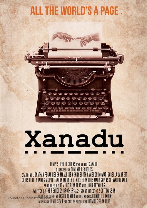 Xanadu - British Movie Poster