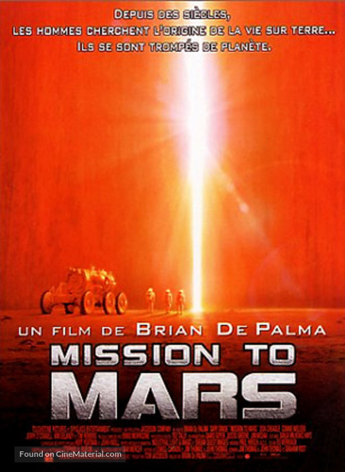 Mission To Mars - French poster