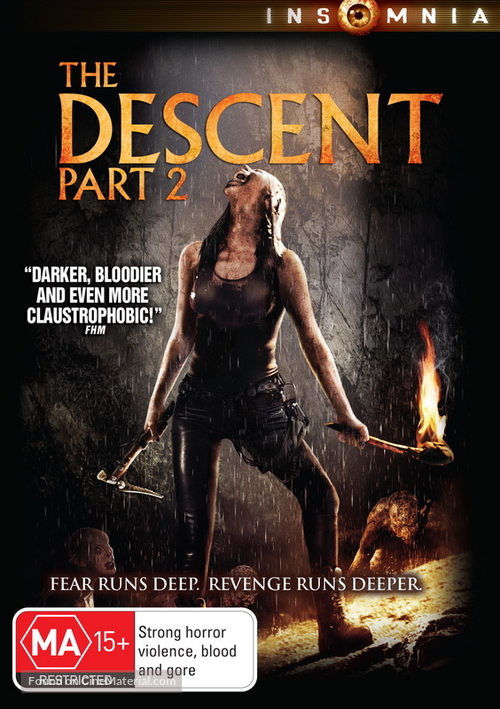 The Descent: Part 2 - Australian Movie Cover