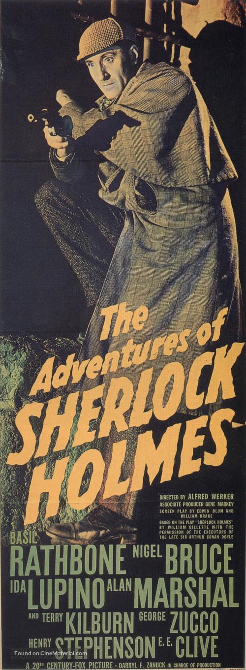 The Adventures of Sherlock Holmes - Movie Poster