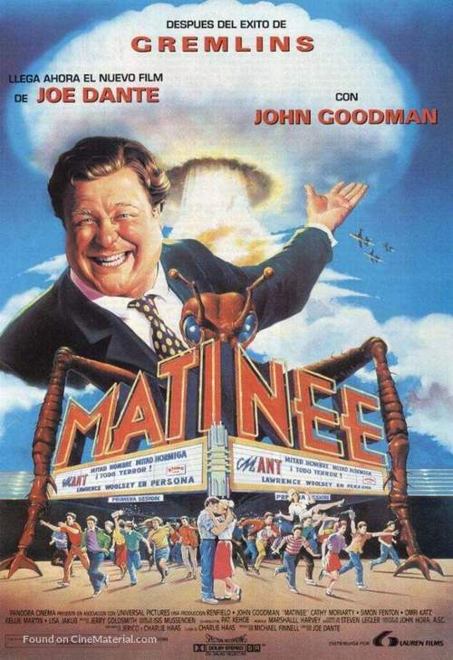 Matinee - Spanish DVD movie cover