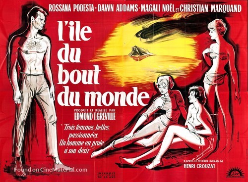 L&#039;&icirc;le du bout du monde - French Movie Poster