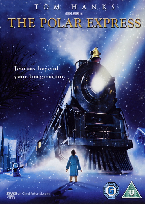 The Polar Express - British DVD movie cover