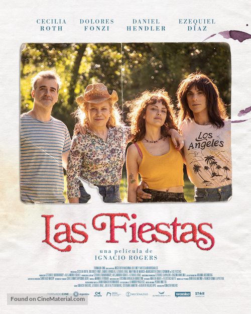 Las fiestas - Argentinian Movie Poster