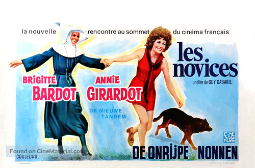 Les novices - Belgian Movie Poster