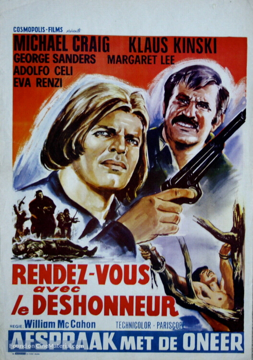 Appuntamento col disonore - Belgian Movie Poster