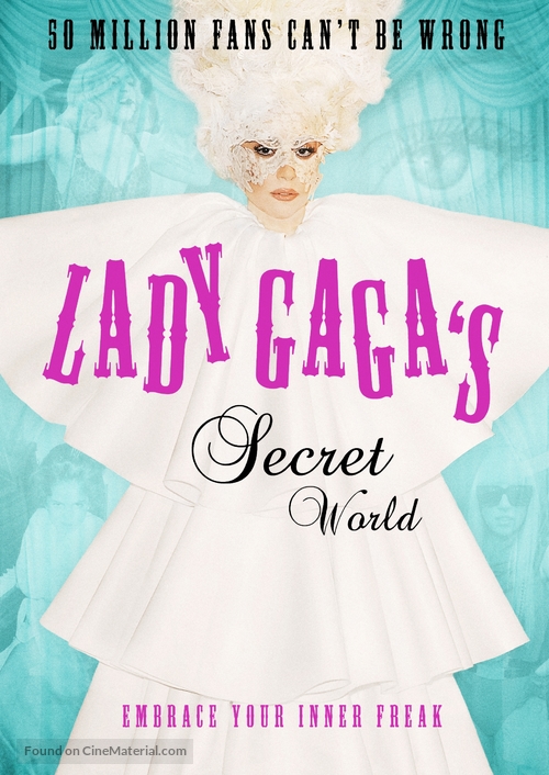 Lady Gaga: One Sequin at a Time - Swedish Movie Poster