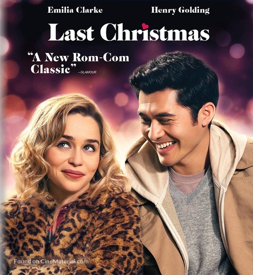 Last Christmas - Blu-Ray movie cover