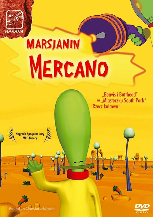 Mercano, el marciano - Polish DVD movie cover