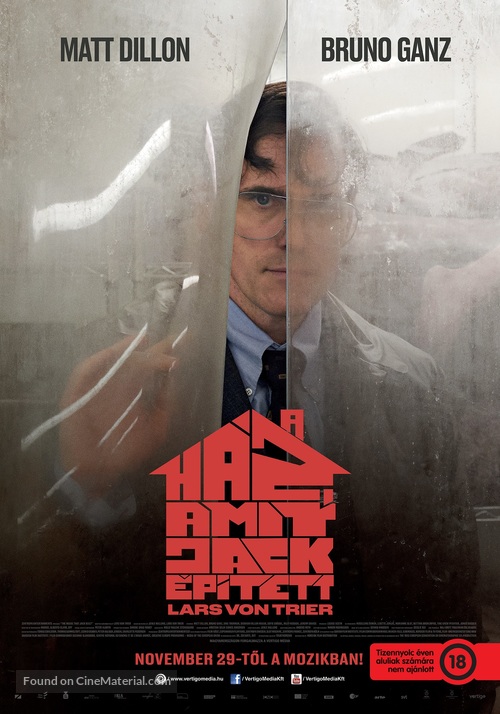 The House That Jack Built - Hungarian Movie Poster