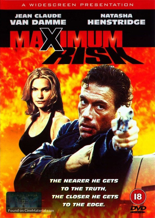 Maximum Risk - British DVD movie cover