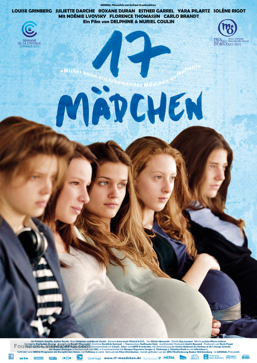 17 filles - German Movie Poster