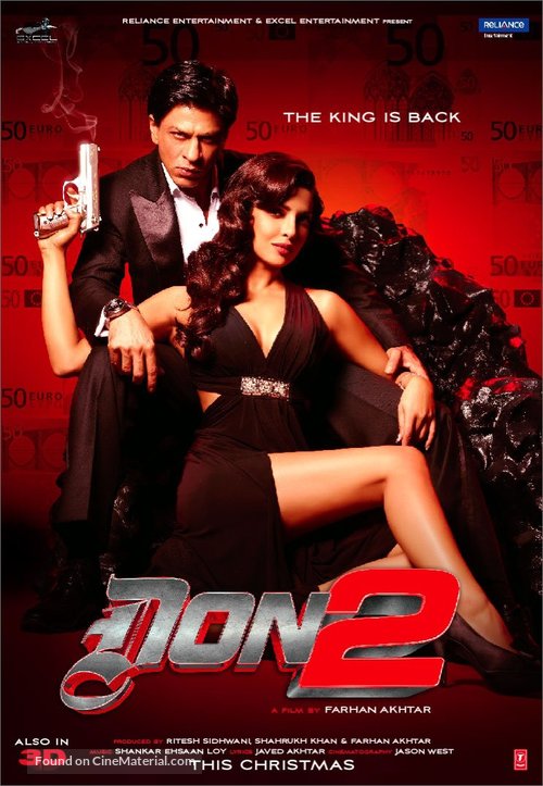 Don 2 - Indian Movie Poster