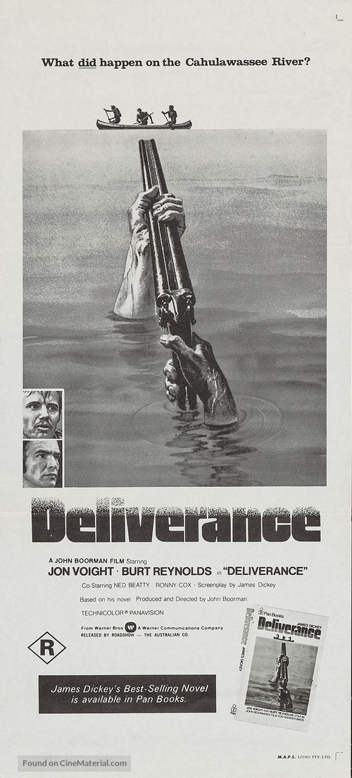 Deliverance - Australian Movie Poster
