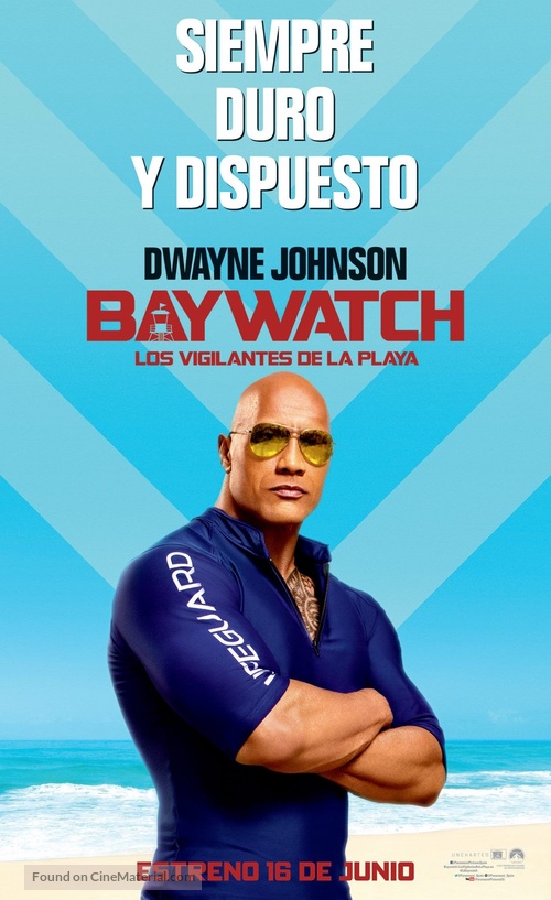 Baywatch - Spanish Movie Poster