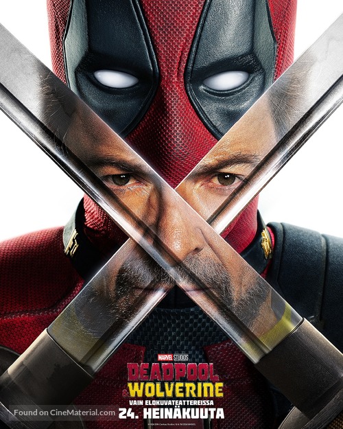 Deadpool &amp; Wolverine - Finnish Movie Poster