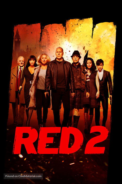 RED 2 - British Movie Cover