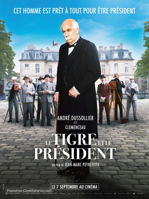 Le Tigre et le pr&eacute;sident - French Movie Poster