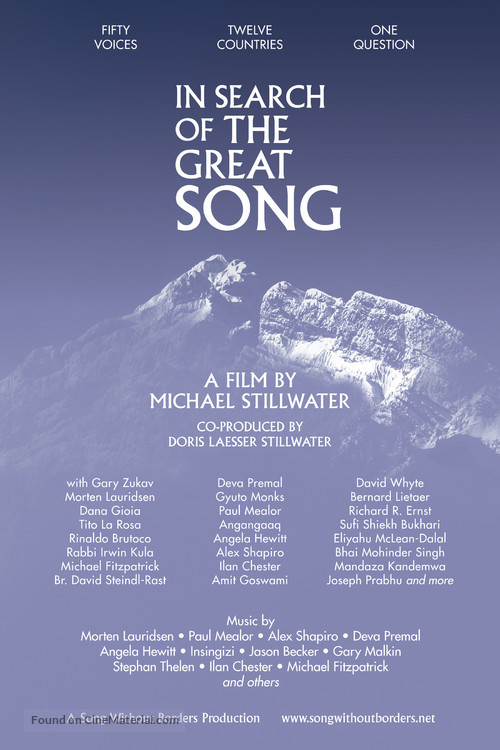 In Search of the Great Song - Movie Poster