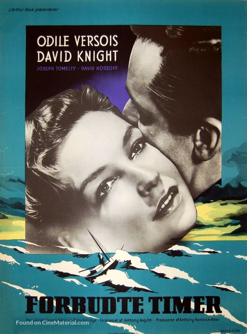 The Young Lovers - Danish Movie Poster