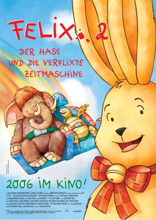 Felix 2 - Der Hase und die verflixte Zeitmaschine - German poster