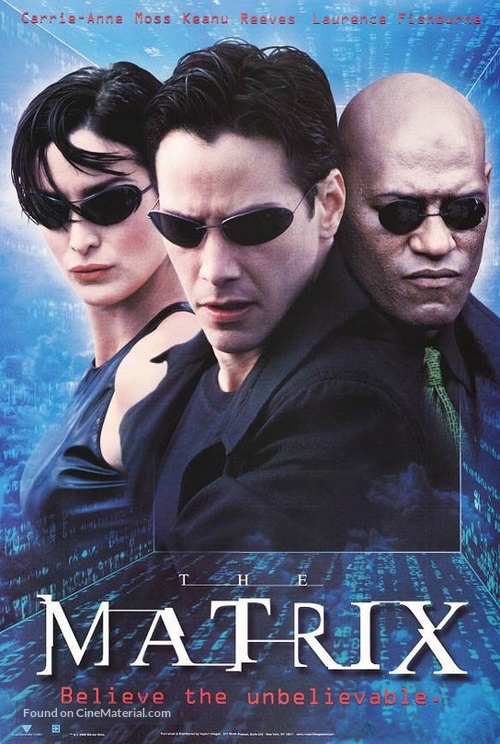 The Matrix - Advance movie poster