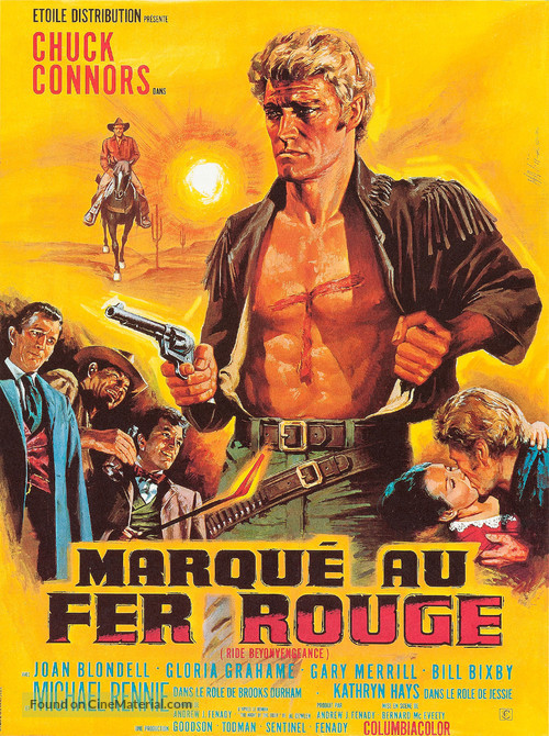 Ride Beyond Vengeance - French Movie Poster