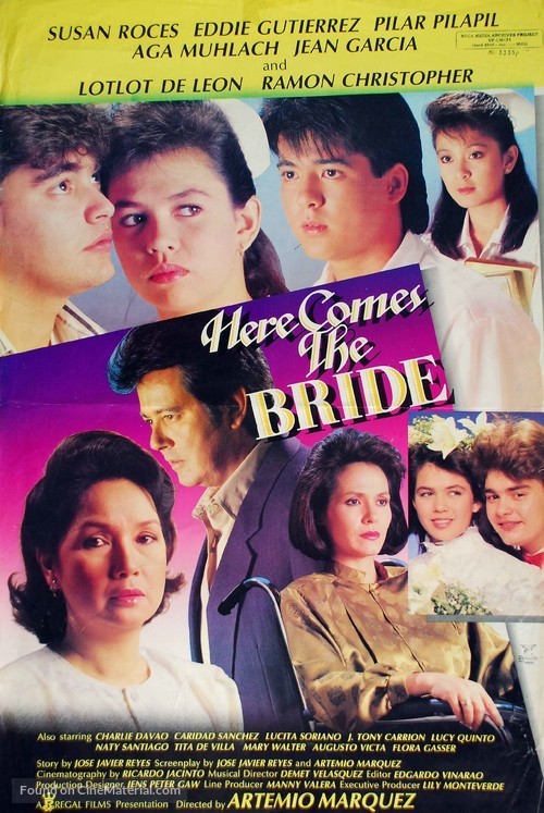 Here Comes the Bride - Philippine Movie Poster
