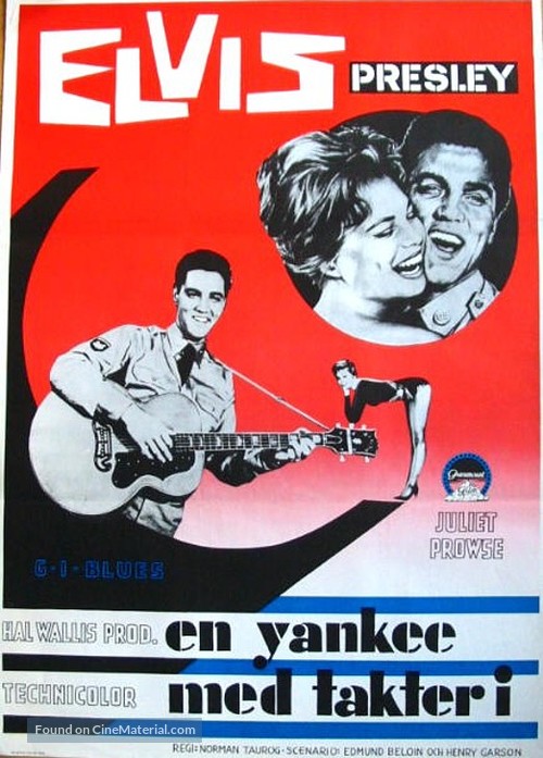 G.I. Blues - Swedish Movie Poster