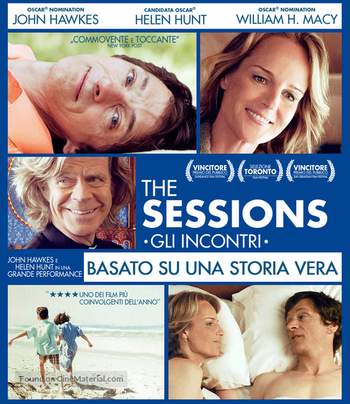 The Sessions - Italian Blu-Ray movie cover