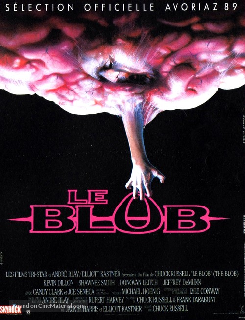 The Blob - French Movie Poster