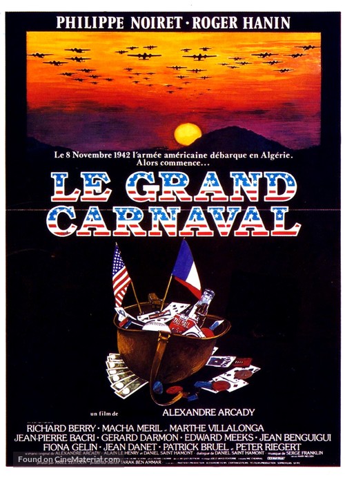 Le grand carnaval - French Movie Poster