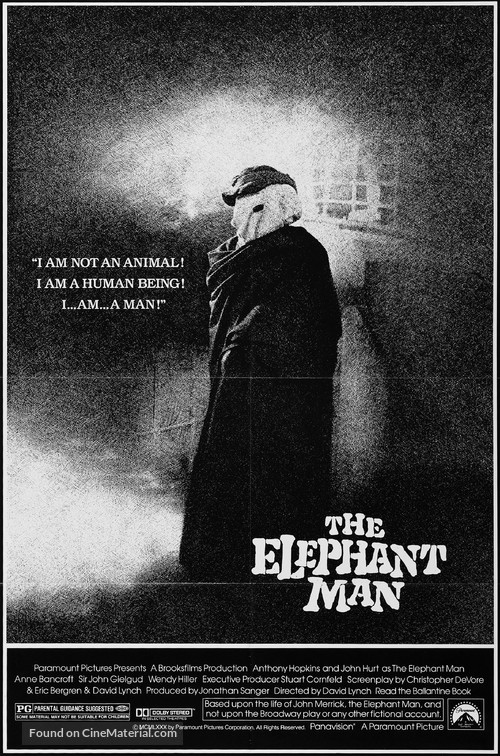 The Elephant Man - Movie Poster