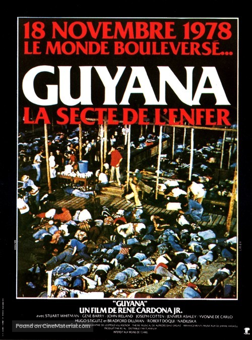 Guyana: Crime of the Century - French Movie Poster