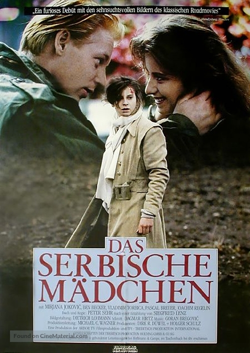 Das serbische M&auml;dchen - German Movie Poster