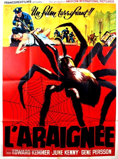 Earth vs. the Spider - French Movie Poster