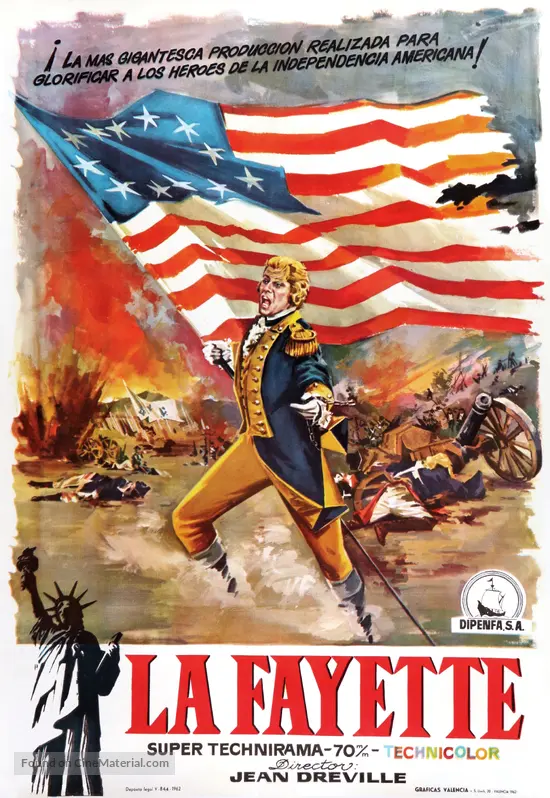 La Fayette - Spanish Movie Poster