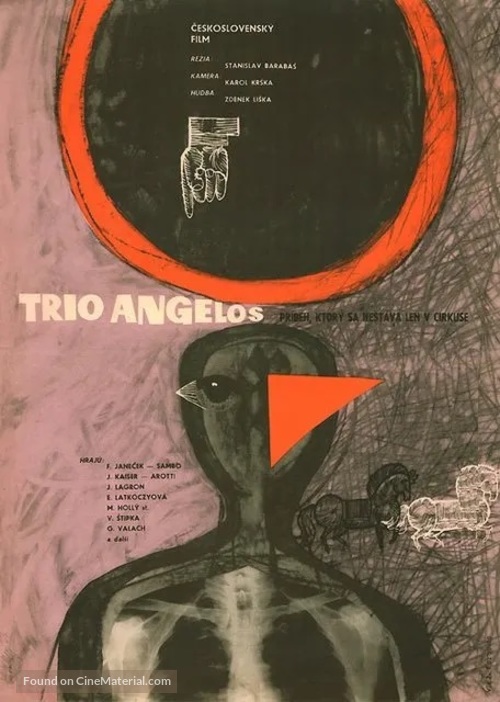 Trio Angelos - Czech Movie Poster