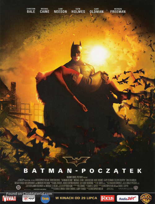 Batman Begins - Polish Movie Poster