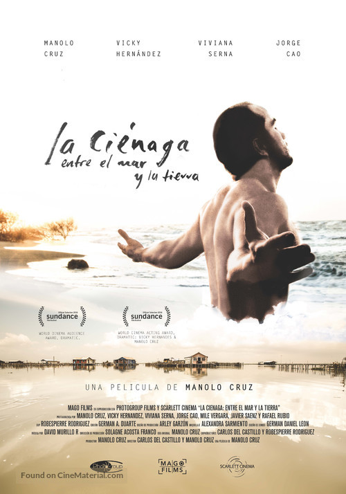 La ci&eacute;naga entre el mar y la tierra - Colombian Movie Poster