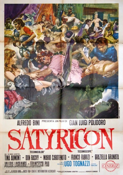 Satyricon - Italian Movie Poster